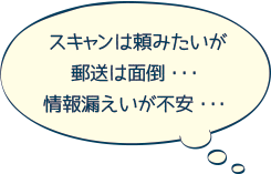 スクキャンを頼みたい